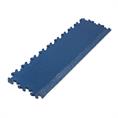 PVC kliktegel hamerslag randstuk donkerblauw 7mm