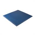 PVC kliktegel hamerslag randstuk donkerblauw 7mm