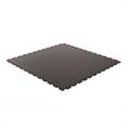 PVC kliktegel hamerslag zwart 500x500x4,5mm (10 tegels)