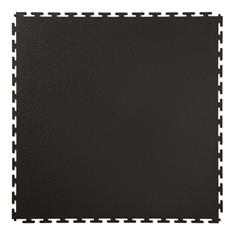 PVC kliktegel hamerslag zwart 500x500x4,5mm (10 tegels)