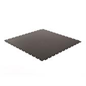 PVC kliktegel hamerslag zwart 500x500x4,5mm