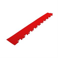 PVC kliktegel hoekstuk rood 4mm (zwaluwstaart verbinding)