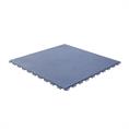 PVC kliktegel leather donkerblauw 500x500x5,5mm