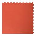 PVC kliktegel leather terracotta 500x500x5,5mm