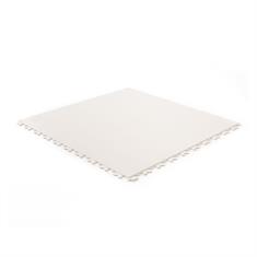 PVC kliktegel leather wit 500x500x5,5mm