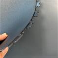 PVC kliktegel leather zwart 500x500x5,5mm (10 tegels)