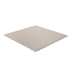 PVC kliktegel nop lichtgrijs 500x500x4,5mm
