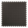 PVC kliktegel nop zwart 500x500x4,5mm (10 tegels)