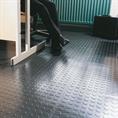 PVC kliktegel nop zwart 500x500x4,5mm (10 tegels)