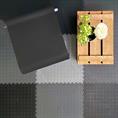 PVC kliktegel nop zwart 500x500x4,5mm (10 tegels)