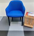 PVC kliktegel nop zwart 500x500x4,5mm (10 tegels)