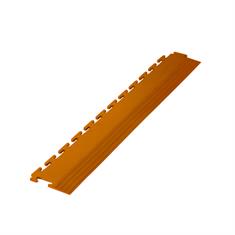 PVC kliktegel randstuk terracotta 4,5mm (T-verbinding)