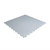 PVC kliktegel traanplaat lichtgrijs 530x530x4mm