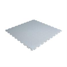 PVC kliktegel traanplaat lichtgrijs 530x530x4mm