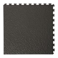 PVC kliktegels leisteen zwart 458x458x5mm (10 tegels)