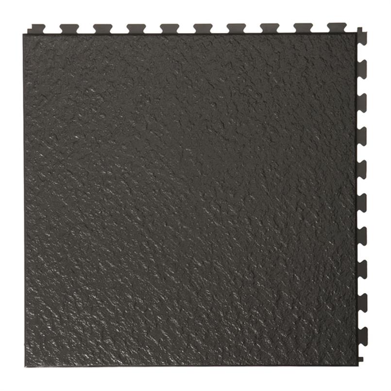 PVC kliktegels leisteen zwart 458x458x5mm (10 tegels)