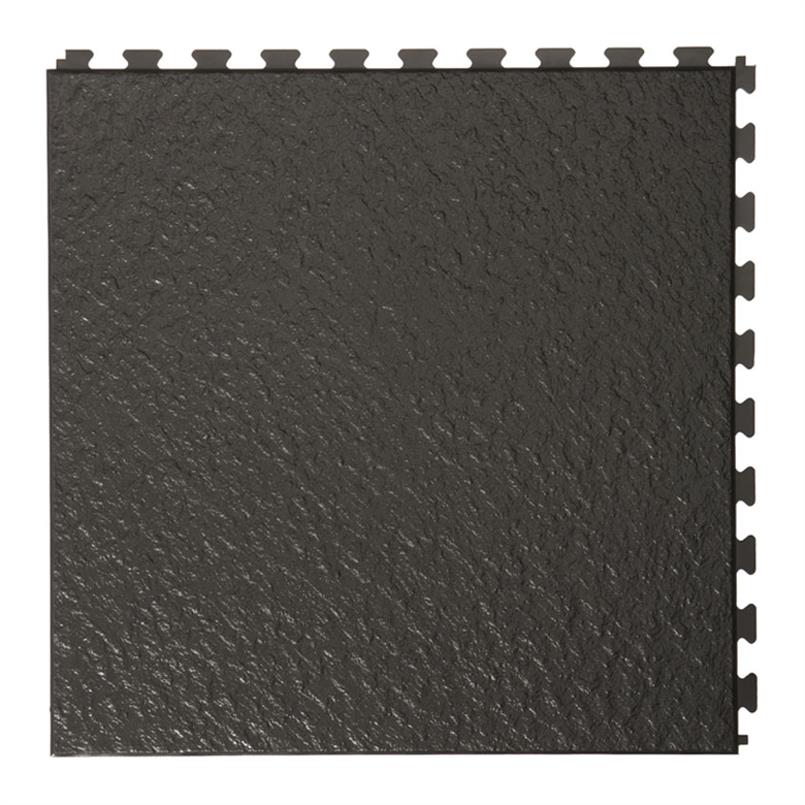PVC kliktegels leisteen zwart 458x458x5mm