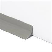 PVC plint grijs BxH=25x25mm (L=25m)