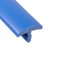 PVC T-profiel blauw BxH=19x12mm
