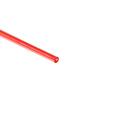 PVC transparant rood 4x7mm (L=25m)