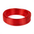 PVC transparant rood 6x9mm (L=25m)