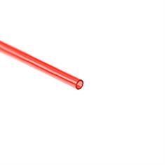 PVC transparant rood 6x9mm (L=25m)