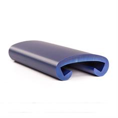 PVC trapleuningprofiel blauw BxH=40x8mm (L=25m)