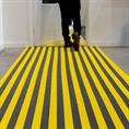 Rastermat grijs/geel groot 500x120cm