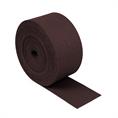 Rubber borderrand bruin 15cm (L=20m)