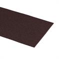 Rubber borderrand bruin 15cm (L=20m)