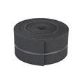 Rubber borderrand grijs 15cm (L=20m)