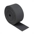 Rubber borderrand grijs 15cm (L=20m)