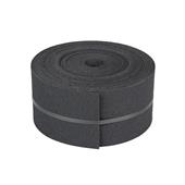 Rubber borderrand grijs 15cm (L=20m)