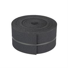 Rubber borderrand grijs 15cm (L=20m)