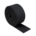 Rubber borderrand zwart 15cm (L=20m)