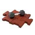 Rubber klinkers rood 20x16,5x4,3cm