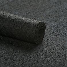 Rubber ondervloer asfaltlook 2mm (LxB=20x1m)