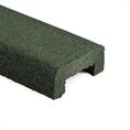 Rubber rand groen 6mm (LxBxH=100x10x4,2cm)