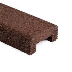 Rubber rand rood 6mm (LxBxH=100x10x4,2cm)