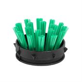 Rubber ringmat inzetborstels groen (set 10 stuks)