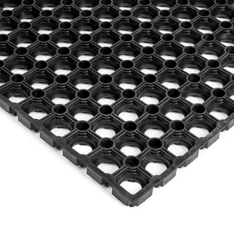 Rubber ringmat open 1000x500x23mm