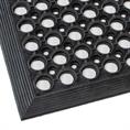 Rubber ringmat open 1500x900x13mm