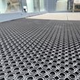 Rubber ringmat open dun HD 1000x1000x13mm