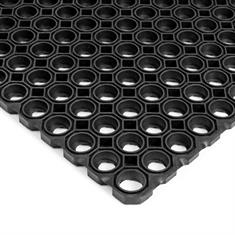 Rubber ringmat open HD 600x400x22mm (set 2 stuks)