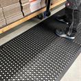 Rubber ringmat open rondom rand 10300x900x12mm