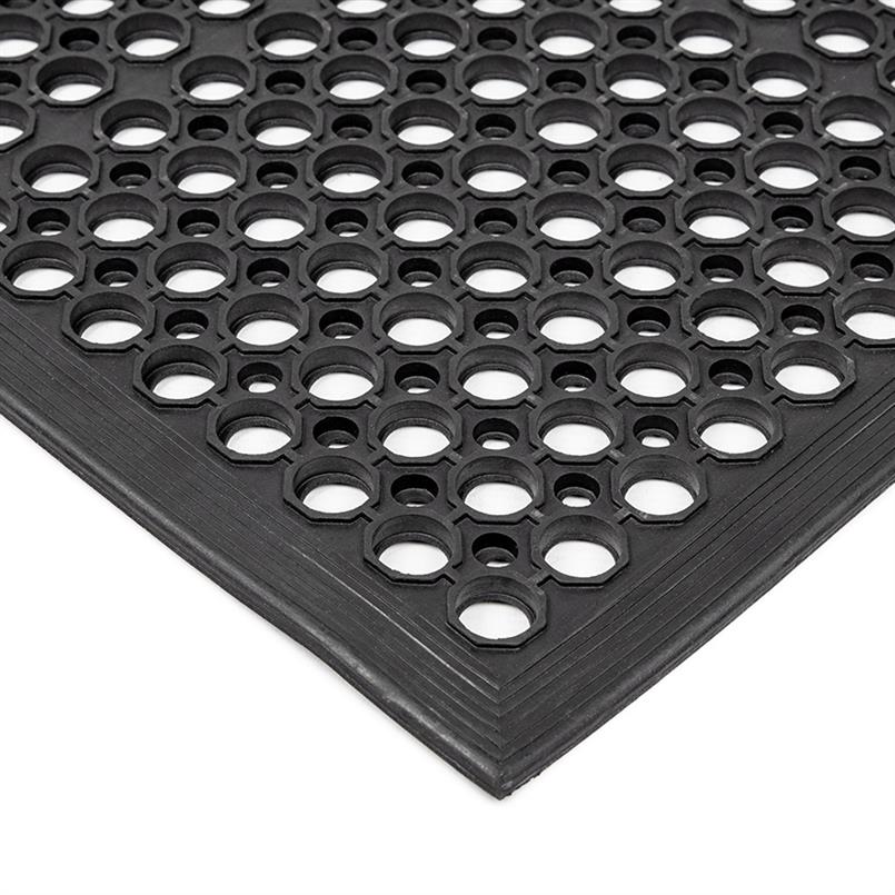 Rubber ringmat open rondom rand 10300x900x12mm