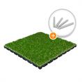 Rubber terrastegel gras 50x50x2,5cm