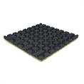Rubber terrastegel gras 50x50x2,5cm