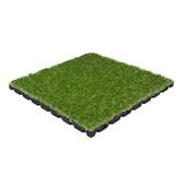 Rubber terrastegel gras 50x50x2,5cm