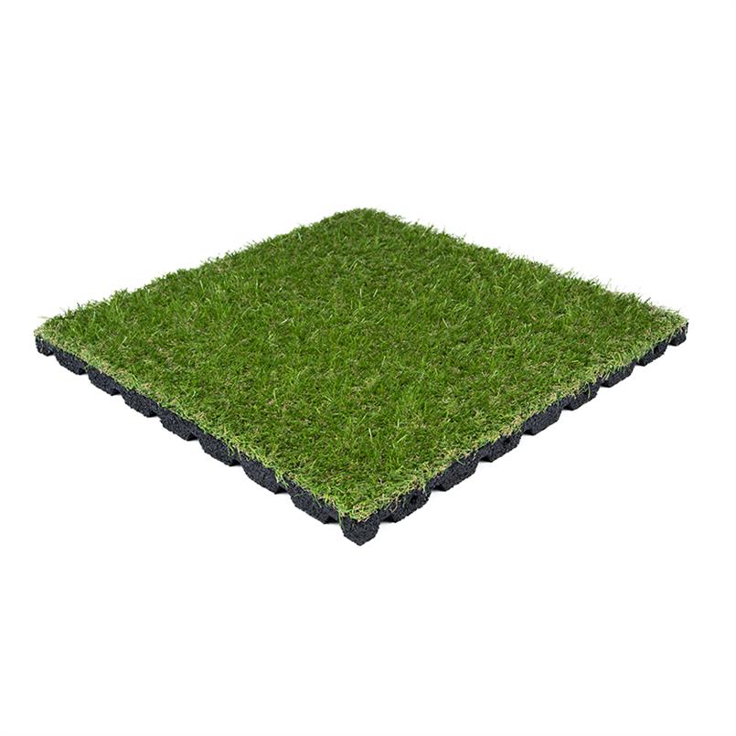 Rubber terrastegel gras 50x50x2,5cm
